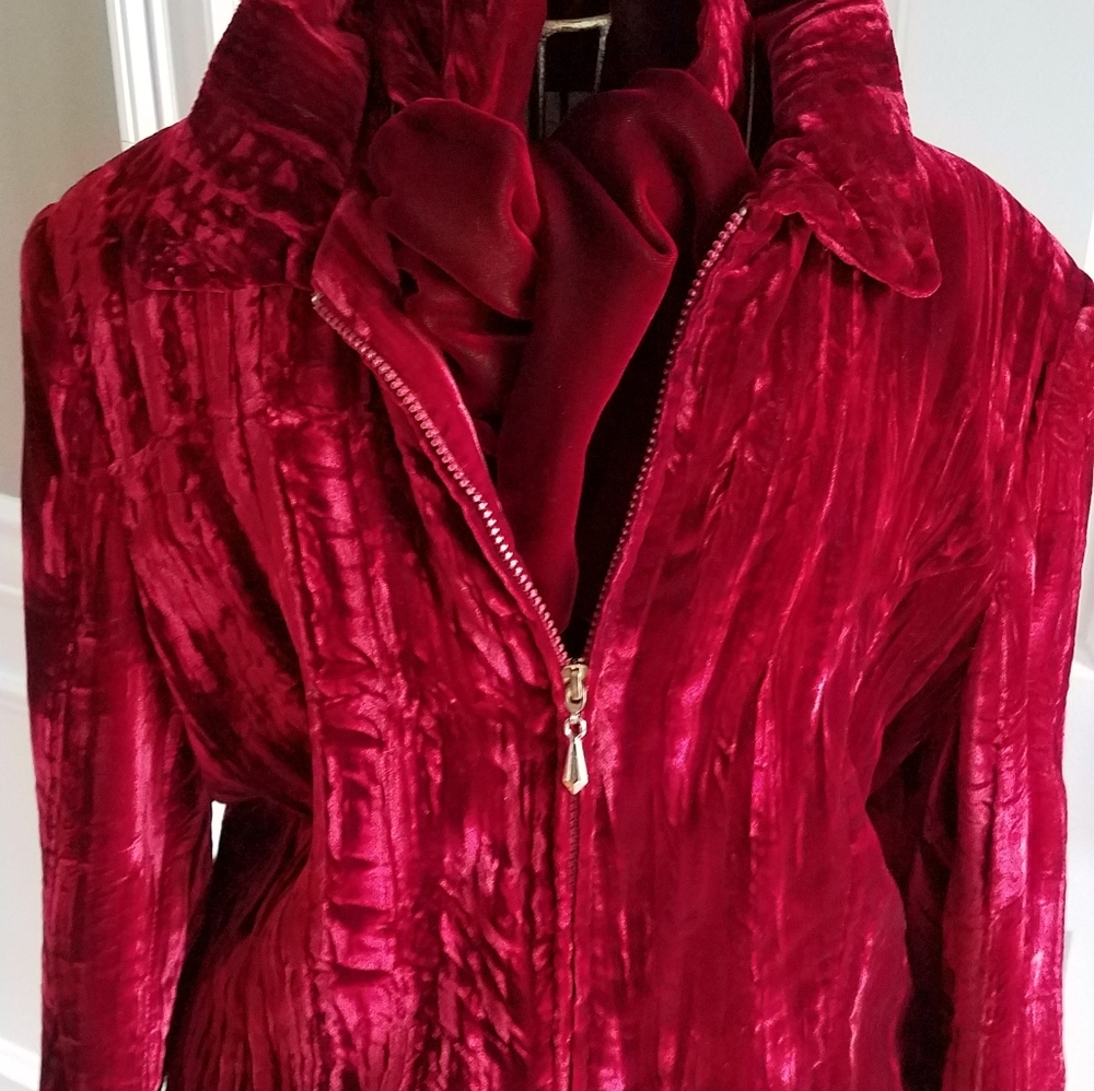 Velvet jacket - Picture 2 of 5